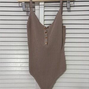Love Tree Tan Kids Bodysuit